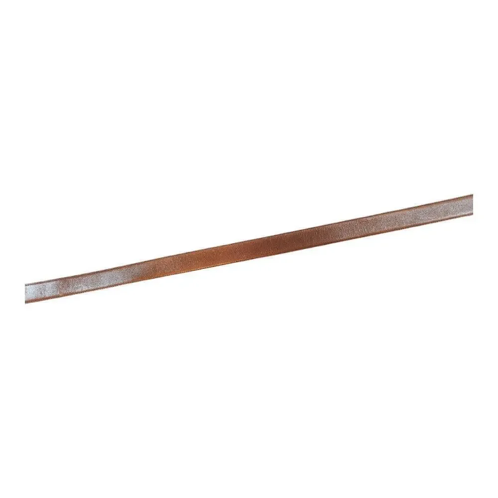 Carl Michaels Aniline cowhide leather mens belt brown